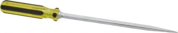 Stanley - 3/8" Blade Width, 15-1/4" OAL, Standard Slotted Screwdriver - 10" Blade Length, Square Shank, Acetate Handle - Apex Tool & Supply