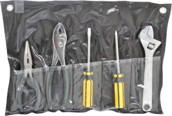 Value Collection - 5 Piece Mechanic's Tool Set - Comes in Tool Roll - Apex Tool & Supply