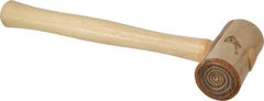 Garland - 1/2 Lb Head Rawhide Mallet - Wood Handle - Apex Tool & Supply