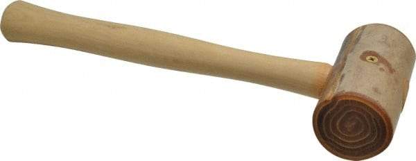 Garland - 3/4 Lb Head Rawhide Mallet - Wood Handle - Apex Tool & Supply