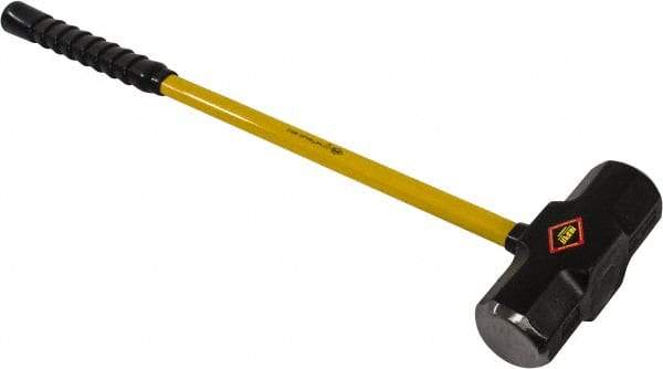 NUPLA - 20 Lb Head, Sledge Hammer - Steel Head, Fiberglass Handle - Apex Tool & Supply