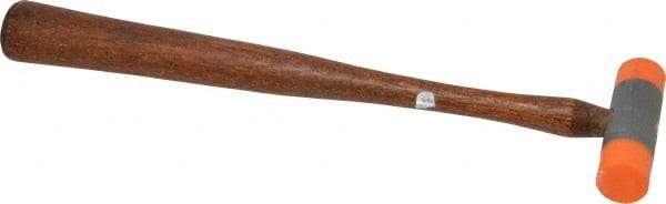 Made in USA - 1/4 Lb Head Plastic Faced Mallet - Wood Handle - Apex Tool & Supply