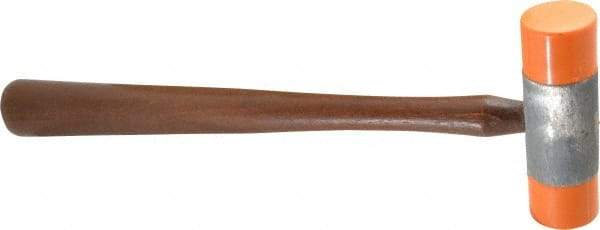 Made in USA - 3/4 Lb Head Plastic Faced Mallet - Wood Handle - Apex Tool & Supply