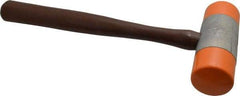 Made in USA - 2 Lb Head Plastic Faced Mallet - Wood Handle - Apex Tool & Supply