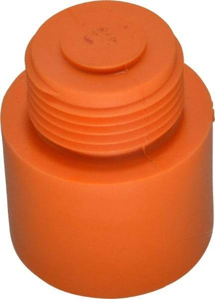 Made in USA - 1-1/2" Face Diam, Hammer Tip/Face - Pyralin - Apex Tool & Supply