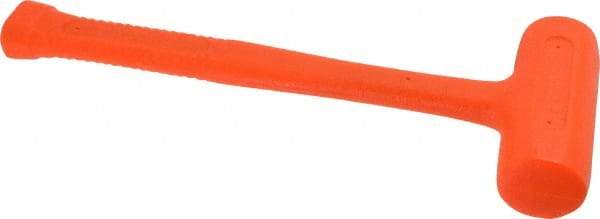 Stanley - 18 oz Head 1-33/64" Face Diam Soft Face Urethane Dead Blow Hammer - 12-1/8" OAL, Composite Handle - Apex Tool & Supply