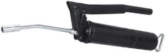 PRO-LUBE - 6,000 Max psi, Rigid Lever Grease Gun - 14 oz (Cartridge) Capacity, 1/8 Thread Outlet, 28 Strokes per oz, Bulk, Cartridge & Suction Fill, Includes 4 Jaw Coupler with Ball Check - Apex Tool & Supply