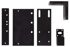 Newall - DRO Bracket Kit - Lathe Mounting, Horizontal or Vertical Mounting Orientation, Use with NMS300 DRO, NMS800 DRO, Spherosyn/Spherosyn Encoder - Apex Tool & Supply