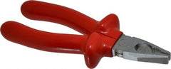 Knipex - 7" OAL, Side-Cutting Pliers - 1-7/16" Jaw Length x 1" Jaw Width - Apex Tool & Supply