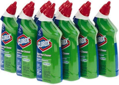 Clorox - 24 oz Bottle Gel Toilet Bowl Cleaner - Bleach Scent, Disinfectant, Nonacidic, Toilet Bowl - Apex Tool & Supply