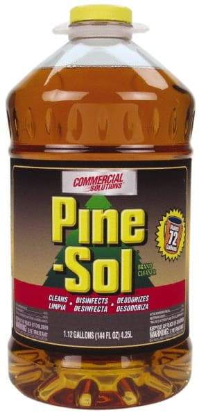 Pine-Sol - 144 oz Bottle All-Purpose Cleaner - Liquid, Disinfectant, Pine - Apex Tool & Supply