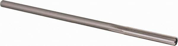 Alvord Polk - 13/64" High Speed Steel 6 Flute Chucking Reamer - Straight Flute, 0.1945" Straight Shank, 1-1/4" Flute Length, 5" OAL - Apex Tool & Supply