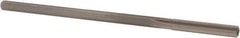 Alvord Polk - 7/32" High Speed Steel 6 Flute Chucking Reamer - Straight Flute, 0.2075" Straight Shank, 1-1/4" Flute Length, 5" OAL - Apex Tool & Supply