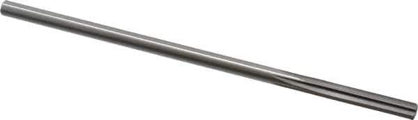 Alvord Polk - 15/64" High Speed Steel 6 Flute Chucking Reamer - Straight Flute, 0.2265" Straight Shank, 1-1/2" Flute Length, 6" OAL - Apex Tool & Supply