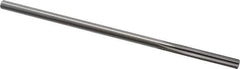 Alvord Polk - 15/64" High Speed Steel 6 Flute Chucking Reamer - Straight Flute, 0.2265" Straight Shank, 1-1/2" Flute Length, 6" OAL - Apex Tool & Supply