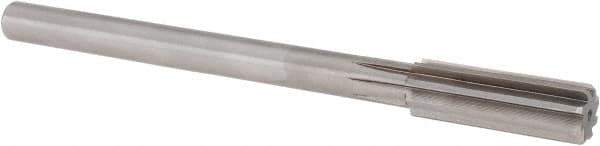 Alvord Polk - 13/16" High Speed Steel 8 Flute Chucking Reamer - Straight Flute, 5/8" Straight Shank, 2-1/2" Flute Length, 9-1/2" OAL - Apex Tool & Supply