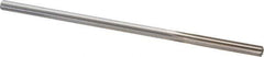 Alvord Polk - #9 High Speed Steel 6 Flute Chucking Reamer - Straight Flute, 0.1895" Straight Shank, 1-1/4" Flute Length, 5" OAL - Apex Tool & Supply