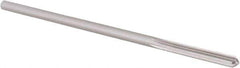Alvord Polk - #15 High Speed Steel 6 Flute Chucking Reamer - Straight Flute, 0.1755" Straight Shank, 1-1/8" Flute Length, 4-1/2" OAL - Apex Tool & Supply