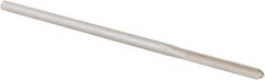 Alvord Polk - #24 High Speed Steel 4 Flute Chucking Reamer - Straight Flute, 0.146" Straight Shank, 1" Flute Length, 4" OAL - Apex Tool & Supply
