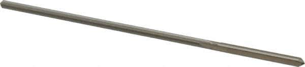 Alvord Polk - #39 High Speed Steel 4 Flute Chucking Reamer - Straight Flute, 0.0928" Straight Shank, 7/8" Flute Length, 3-1/2" OAL - Apex Tool & Supply