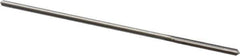 Alvord Polk - #44 High Speed Steel 4 Flute Chucking Reamer - Straight Flute, 0.0771" Straight Shank, 3/4" Flute Length, 3" OAL - Apex Tool & Supply