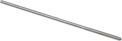 Alvord Polk - #46 High Speed Steel 4 Flute Chucking Reamer - Straight Flute, 0.072" Straight Shank, 3/4" Flute Length, 3" OAL - Apex Tool & Supply