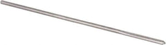 Alvord Polk - #53 High Speed Steel 4 Flute Chucking Reamer - Straight Flute, 0.0585" Straight Shank, 1/2" Flute Length, 2-1/2" OAL - Apex Tool & Supply