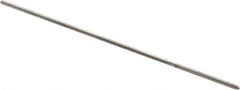 Alvord Polk - #56 High Speed Steel 4 Flute Chucking Reamer - Straight Flute, 0.0455" Straight Shank, 1/2" Flute Length, 2-1/2" OAL - Apex Tool & Supply