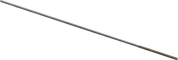 Alvord Polk - #64 High Speed Steel 4 Flute Chucking Reamer - Straight Flute, 0.032" Straight Shank, 1/2" Flute Length, 2-1/2" OAL - Apex Tool & Supply