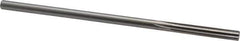 Alvord Polk - 1/4" High Speed Steel 6 Flute Chucking Reamer - Straight Flute, 0.2405" Straight Shank, 1-1/2" Flute Length, 6" OAL - Apex Tool & Supply