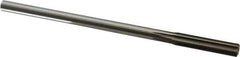 Alvord Polk - 5/16" High Speed Steel 6 Flute Chucking Reamer - Straight Flute, 0.2792" Straight Shank, 1-1/2" Flute Length, 6" OAL - Apex Tool & Supply