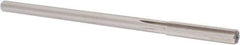 Alvord Polk - 0.3115" High Speed Steel 6 Flute Chucking Reamer - Straight Flute, 0.2792" Straight Shank, 1-1/2" Flute Length, 6" OAL - Apex Tool & Supply