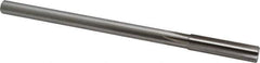 Alvord Polk - 1/2" High Speed Steel 6 Flute Chucking Reamer - Straight Flute, 0.4355" Straight Shank, 2" Flute Length, 8" OAL - Apex Tool & Supply