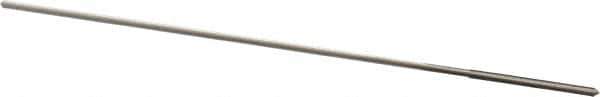 Alvord Polk - 1mm High Speed Steel 4 Flute Chucking Reamer - Straight Flute, 0.035" Straight Shank, 1/2" Flute Length, 2-1/2" OAL - Apex Tool & Supply