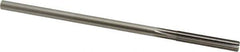 Alvord Polk - 6.5mm High Speed Steel 6 Flute Chucking Reamer - Straight Flute, 0.2405" Straight Shank, 1-1/2" Flute Length, 6" OAL - Apex Tool & Supply