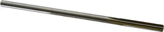 Alvord Polk - 7mm High Speed Steel 6 Flute Chucking Reamer - Straight Flute, 1/4" Straight Shank, 1-1/2" Flute Length, 6" OAL - Apex Tool & Supply