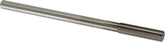Alvord Polk - 12.5mm High Speed Steel 6 Flute Chucking Reamer - Straight Flute, 0.4355" Straight Shank, 2" Flute Length, 8" OAL - Apex Tool & Supply