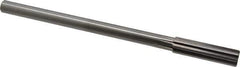 Alvord Polk - 14mm High Speed Steel 8 Flute Chucking Reamer - Straight Flute, 0.4355" Straight Shank, 2" Flute Length, 8" OAL - Apex Tool & Supply