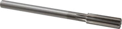Alvord Polk - 20.5mm High Speed Steel 8 Flute Chucking Reamer - Straight Flute, 5/8" Straight Shank, 2-1/2" Flute Length, 9-1/2" OAL - Apex Tool & Supply