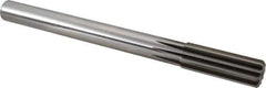 Alvord Polk - 25mm High Speed Steel 10 Flute Chucking Reamer - Straight Flute, 7/8" Straight Shank, 2-3/4" Flute Length, 10-1/2" OAL - Apex Tool & Supply