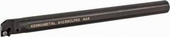 Kennametal - 23.62mm Min Bore Diam, 254mm OAL, 3/4" Shank Diam, A-SCLP Indexable Boring Bar - CP.. Insert, Screw Holding Method - Apex Tool & Supply