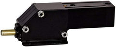 De-Sta-Co - 2,000 Lb Capacity, 3/4" Plunger Travel, M8 x 8mm Plunger, 1/8 NPT Port, 3,285 N at 5 Bar, Air Power Straight Line Action Clamp - 0.59" Centerline Height, 7.8" Overall Closed Length x 2.37" Overall Closed Height, 145 Max psig, 14 to 194°F - Apex Tool & Supply