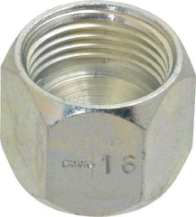 Eaton - 5/8" Tube OD, 37° Steel Flared Tube Cap - Flare Ends - Apex Tool & Supply