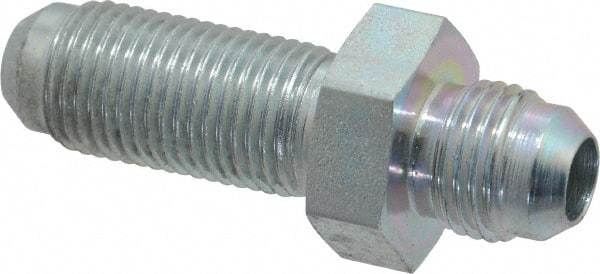 Eaton - 3/8" Tube OD, 37° Steel Flared Tube Bulkhead Union - Flare x Flare Ends - Apex Tool & Supply