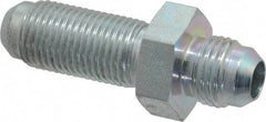 Eaton - 3/8" Tube OD, 37° Steel Flared Tube Bulkhead Union - Flare x Flare Ends - Apex Tool & Supply