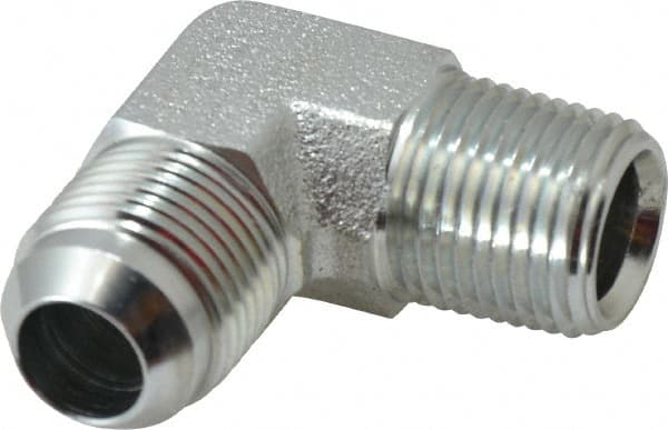 Eaton - 5/8" Tube OD x 1/2" NPT 37° Steel Flared Tube Male Elbow - Apex Tool & Supply