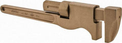 Ampco - 21" Aluminum Bronze Alloy Monkey Wrench - 4-1/8" Pipe Capacity - Apex Tool & Supply