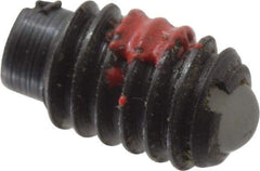 Gibraltar - 4-48, 0.062" Ball Diam, 0.187" Body Length, 0.02" Max Ball Reach, Threaded Ball Plunger - Steel Body, Nylon Ball, 0.13 Lb Initial End Force, 0.5 Lb Final End Force, Locking Element - Apex Tool & Supply