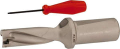 Sumitomo - 2.931" Max Drill Depth, 3xD, 15/16" Diam, Indexable Insert Drill - 2 Inserts, 1-1/4" Shank Diam, Whistle Notch Shank - Apex Tool & Supply