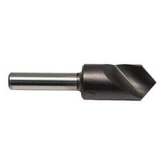 M.A. Ford - 5/8" Head Diam, 1/4" Shank Diam, 1 Flute 60° High Speed Steel Countersink - Apex Tool & Supply